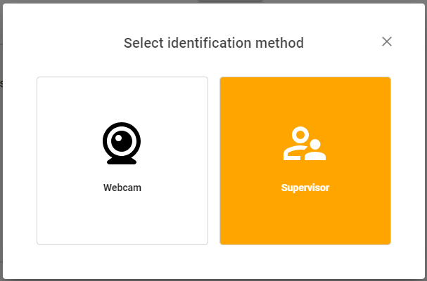 Select Supervisor Authentication
